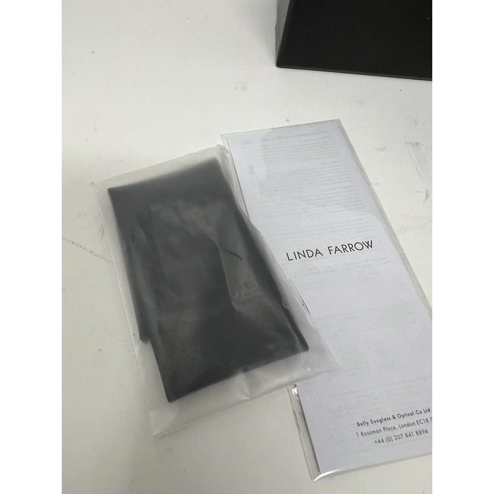 LINDA FARROW x BERNHARD WILLHELM Steve Lacy Mask Sunglasses In Black